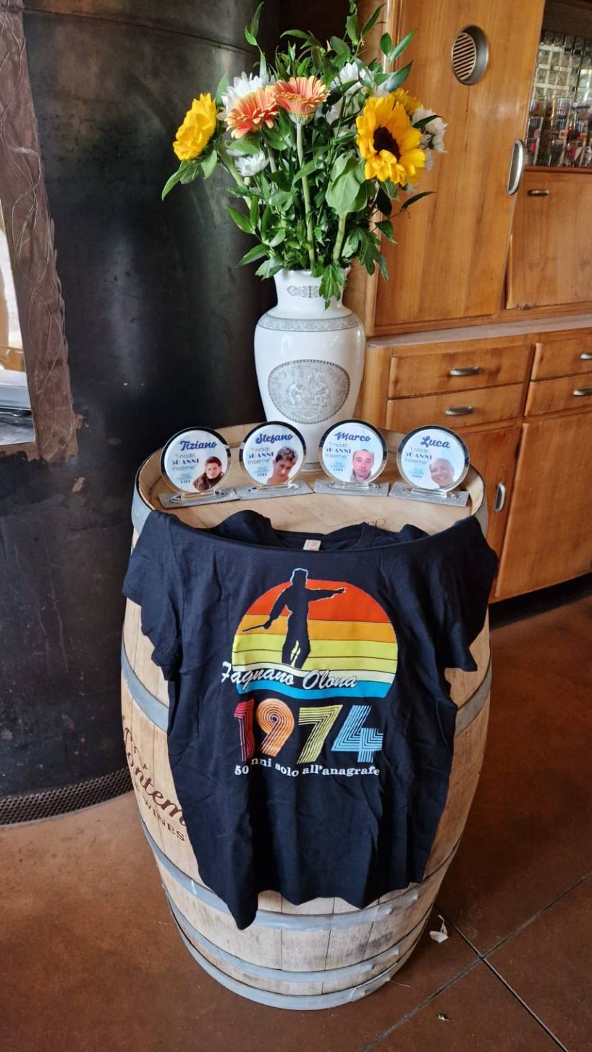 La Classe 1974 di Fagnano Olona festeggia il 50° anniversario della leva