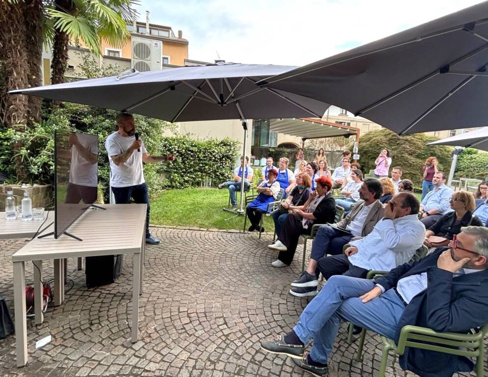 La presentazione del progetto della Ciocco-gelateria sociale di Tradate