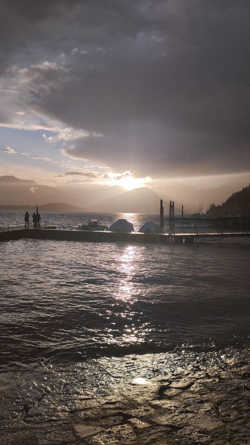 Nuvole a Laveno - foto di Maria Canalicchio