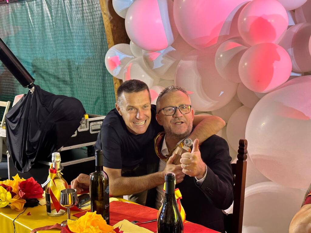 Palio 2024: la cena della vittoria della contrada Legnarello