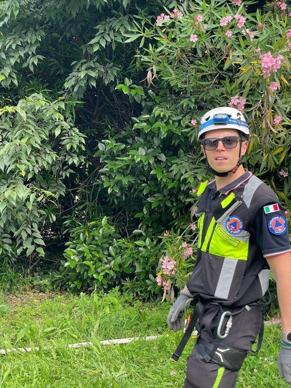 Protezione Civile Legnano, esercitazione lungo l'Olona