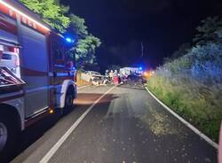 Scontro frontale a Cantello