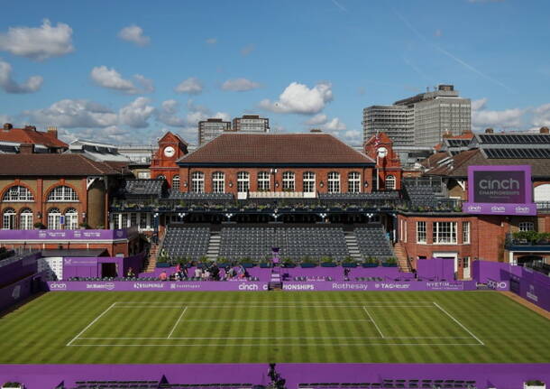 surbiton tennis campo erba