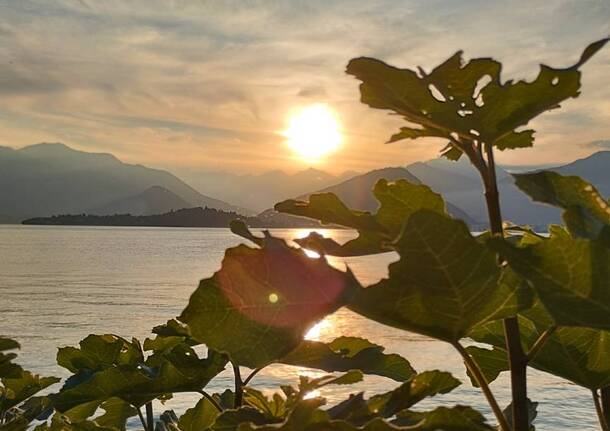 Tramonto a Laveno Mombello
