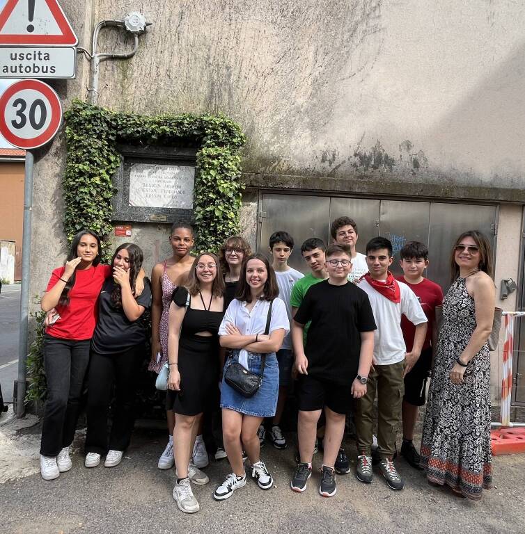 Viaggio nella memoria di Rescaldina con gli studenti delle scuole Ottolini