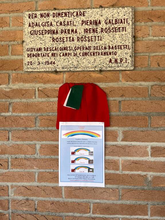 Viaggio nella memoria di Rescaldina con gli studenti delle scuole Ottolini