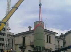 Viale cadorna chiuso per silos pericolante