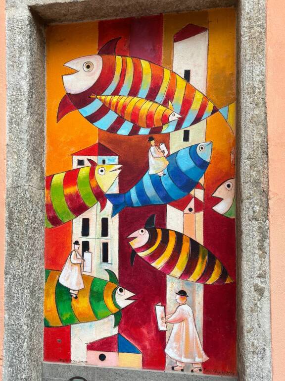 Visitare Cazzago per i murales di Chicco Colombo 