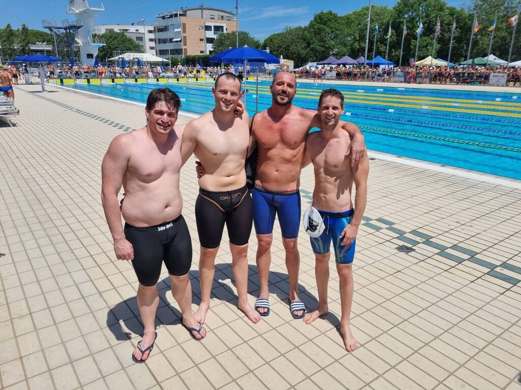 Ai Campionati Italiani Master di Nuoto anche B.Fit Legnano Nuoto 