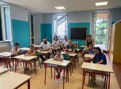 Aule rimesse a nuovo dai genitori alla scuola primaria di Casciago