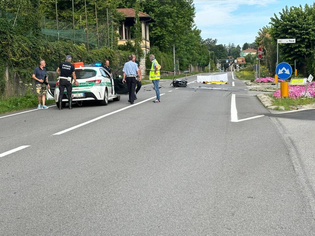 Casciago incidente mortale