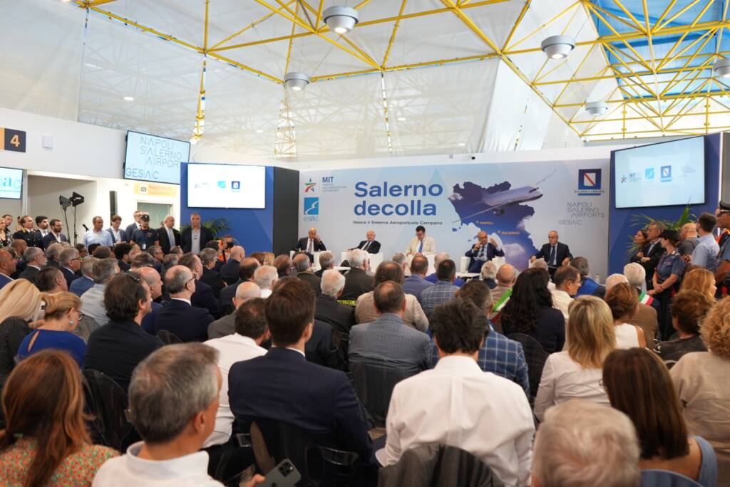 Da Malpensa il primo volo per Salerno