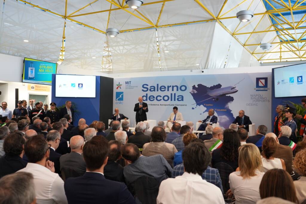 Da Malpensa il primo volo per Salerno
