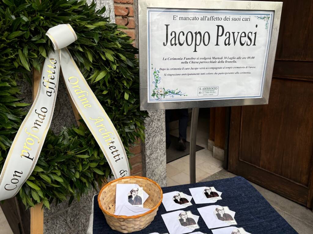 I funerali di Jacopo Pavesi