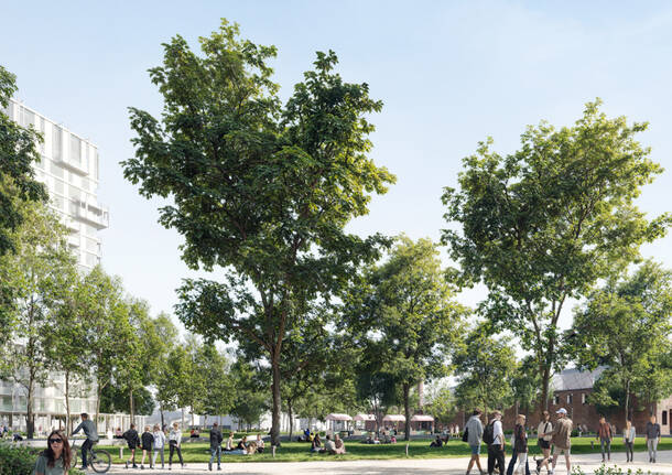 Il nuovo quartiere sull'area Isotta-Fraschini a Saronno