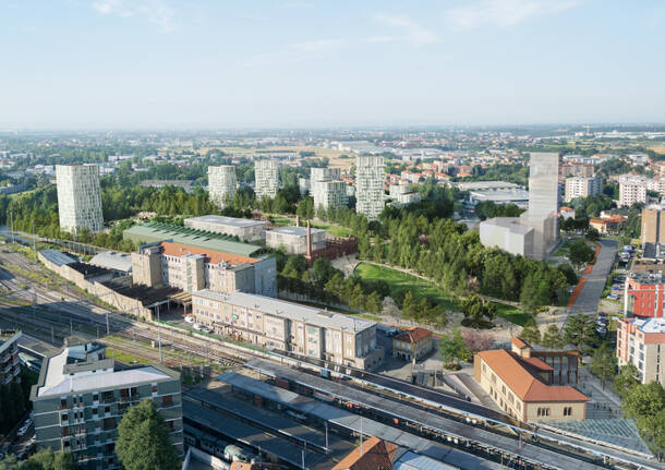 Il nuovo quartiere sull'area Isotta-Fraschini a Saronno