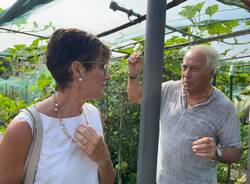 in visita agli orti urbani di varese a bizzozero