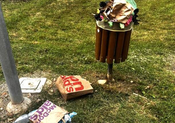 Vandalismi e imbrattamenti a Induno Olona