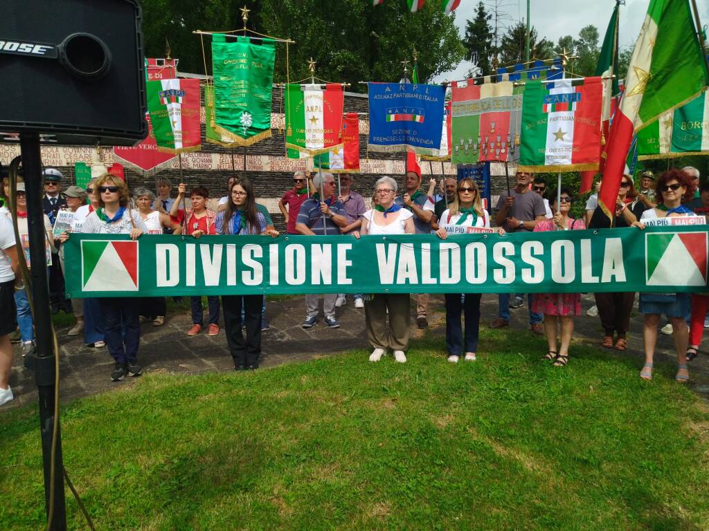 La commemorazione di Fondotoce 2024