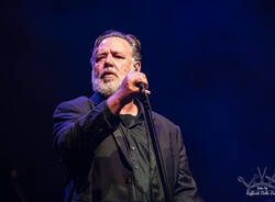 Le foto di Russell Crowe in concerto a Varese