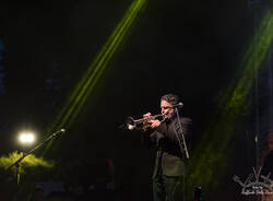 Le foto di Russell Crowe in concerto a Varese