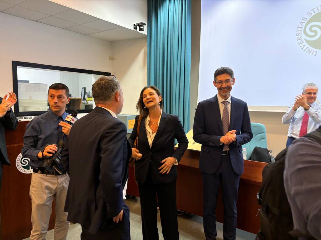 Maria Pierro la prima rettrice donna dell'Insubria