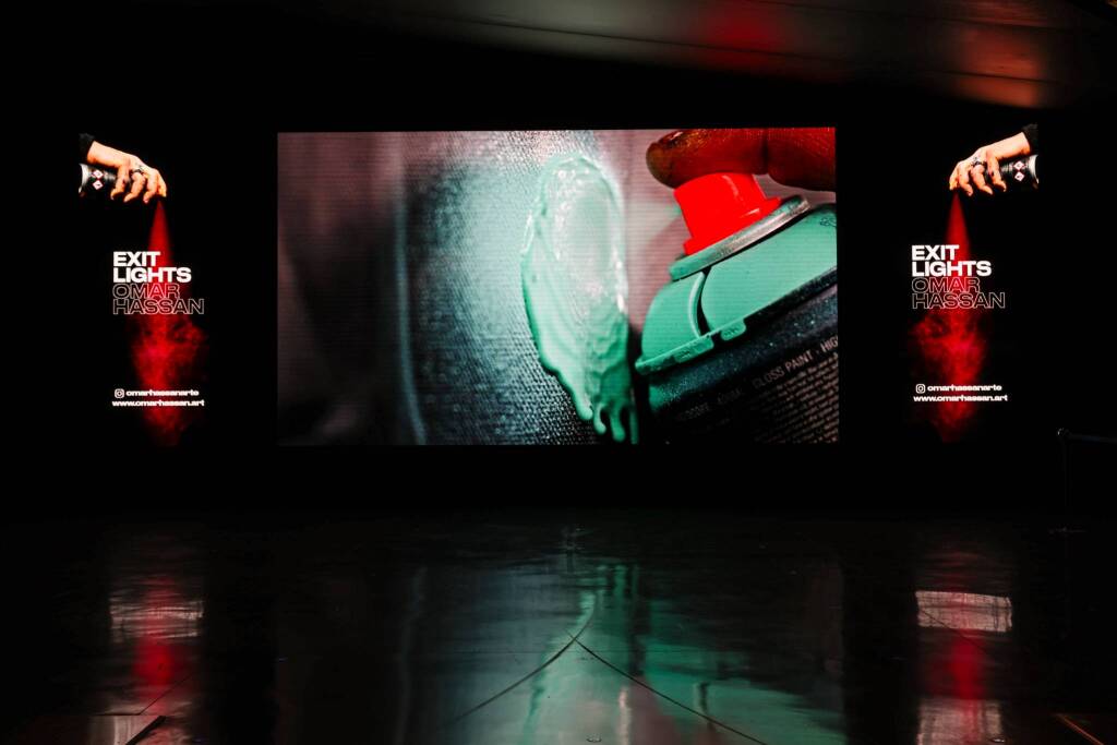Omar Hassan  "exit lights" Milano Malpensa