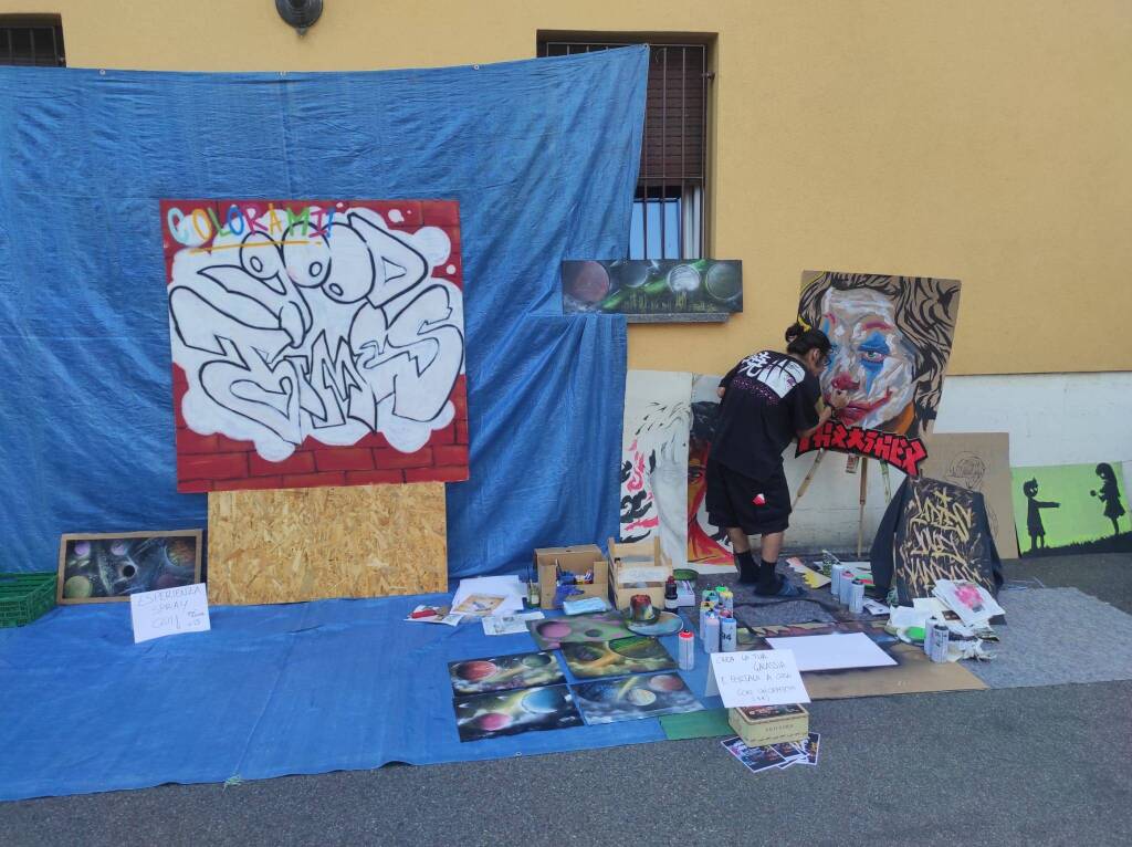 Quando l'arte abbatte gli stereotipi. A San Giorgio un nuovo murales per dare voce ai giovani