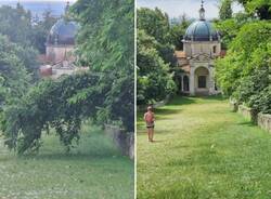 sacro monte ripulito