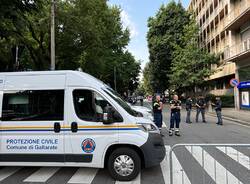 Sgombero in via Torino a Gallarate