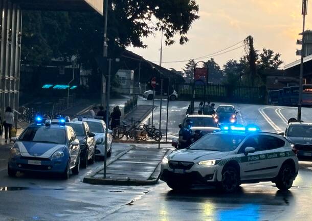 Stazione Gallarate polizia 