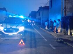 Tamponamento in via Varese a Gallarate