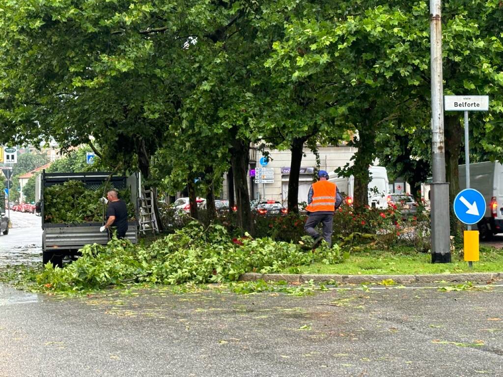 Tempesta tropicale a Varese: le foto del 12 luglio