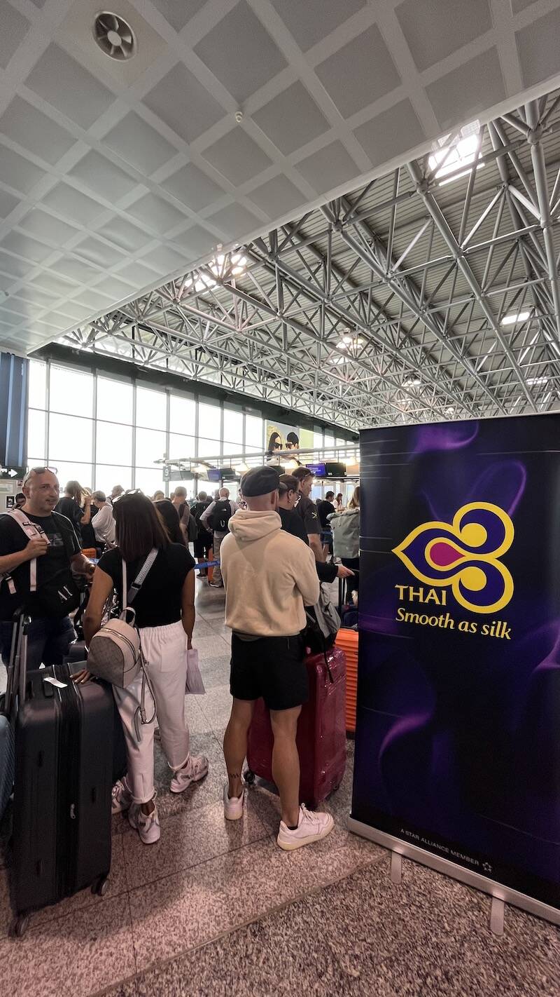  Thai Airways  Malpensa Bangkok