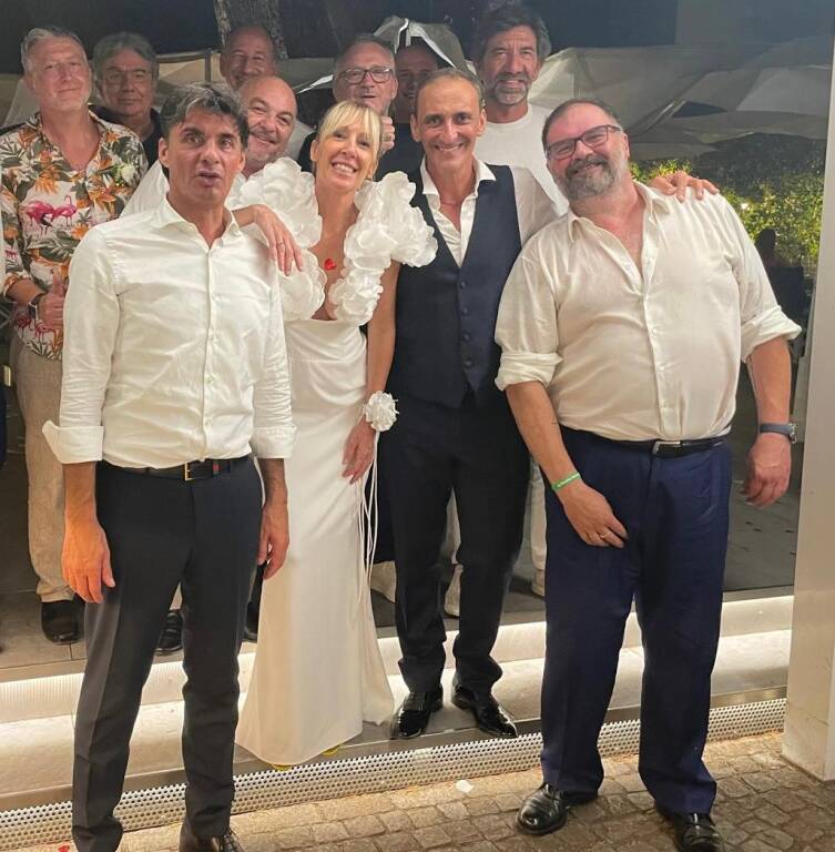 Un “bugiardo” del Palio di Legnano sposo, auguri