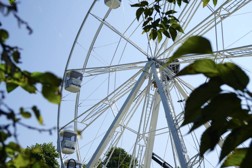 La ruota panoramica alla Schiranna