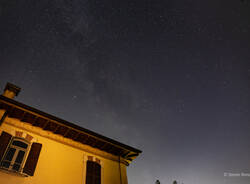 La via lattea da Agra