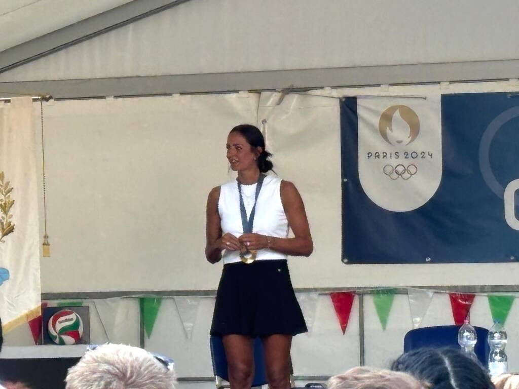 Albizzate festeggia la campionessa olimpica Caterina Bosetti