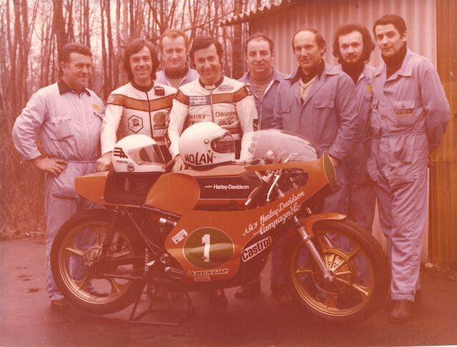 Walter Villa e Beppe Consalvi, piloti leggendari delle moto Aermacchi