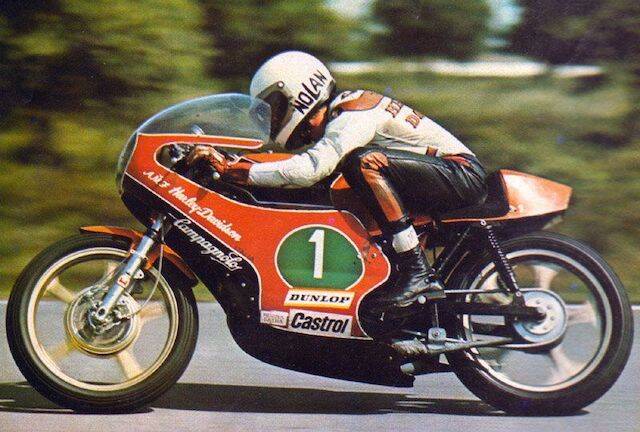 Walter Villa e Beppe Consalvi, piloti leggendari delle moto Aermacchi