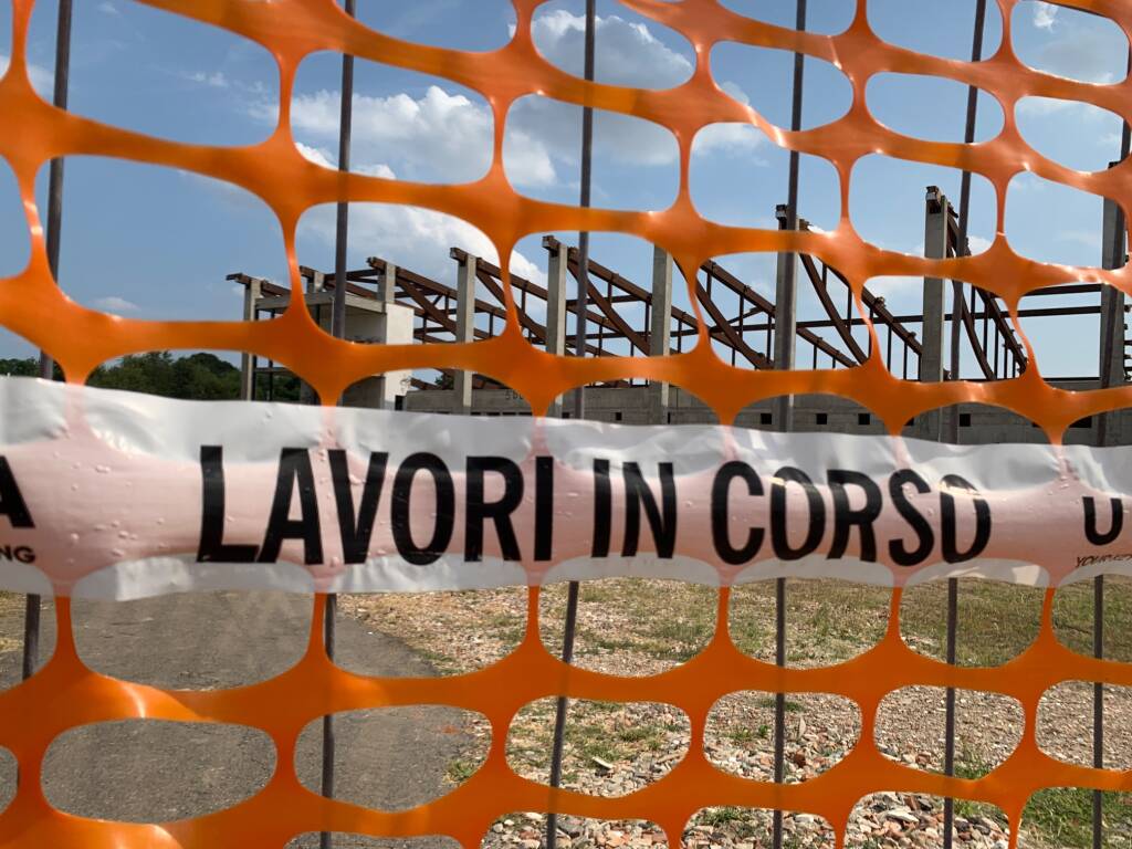 I lavori partiti a Busto Arsizio