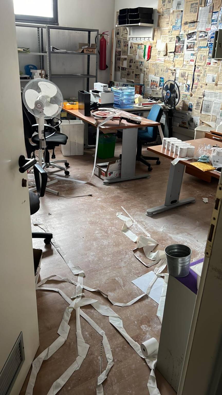 Il centro sportivo di Brebbia devastato dai vandali