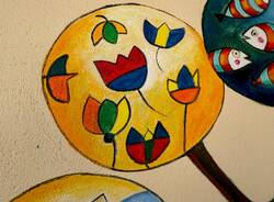 Il nuovo murales di Chicco Colombo a Cazzago Brabbia