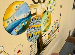 Il nuovo murales di Chicco Colombo a Cazzago Brabbia