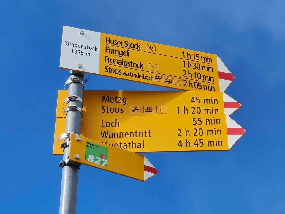 La passeggiata da Luino in direzione Stoos (Svizzera)