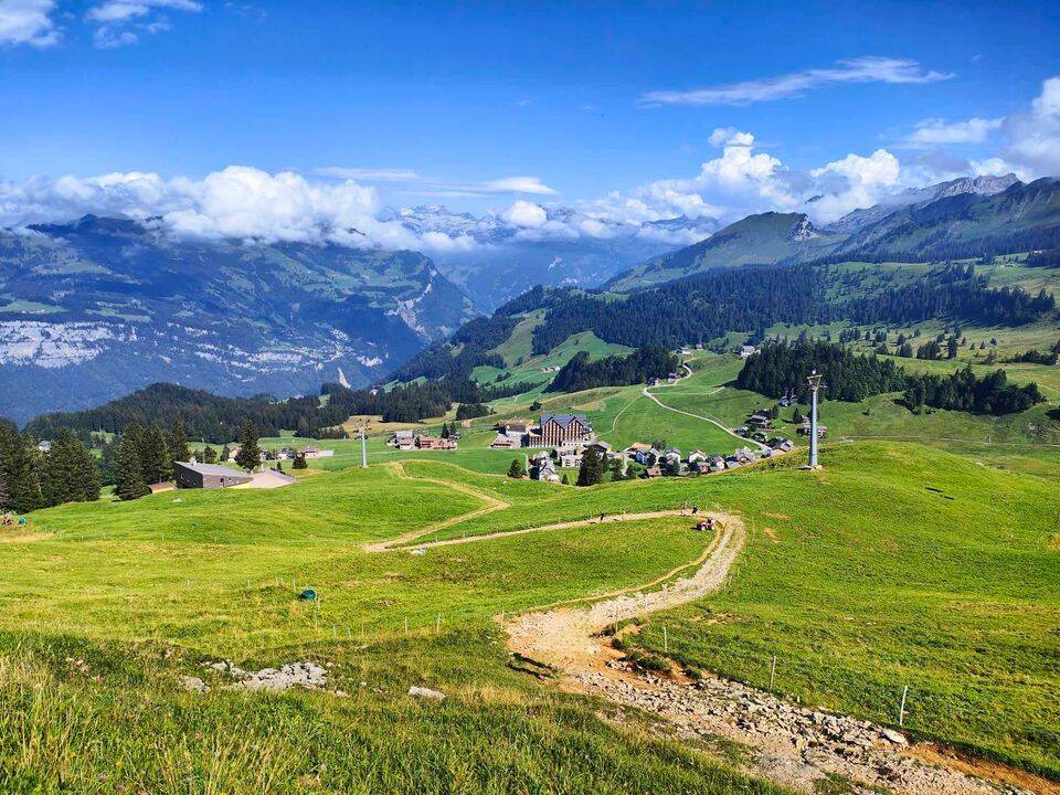 La passeggiata da Luino in direzione Stoos (Svizzera)