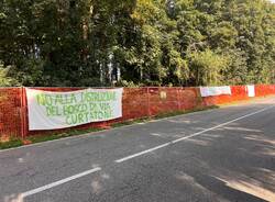 protesta bosco via curtatone gallarate