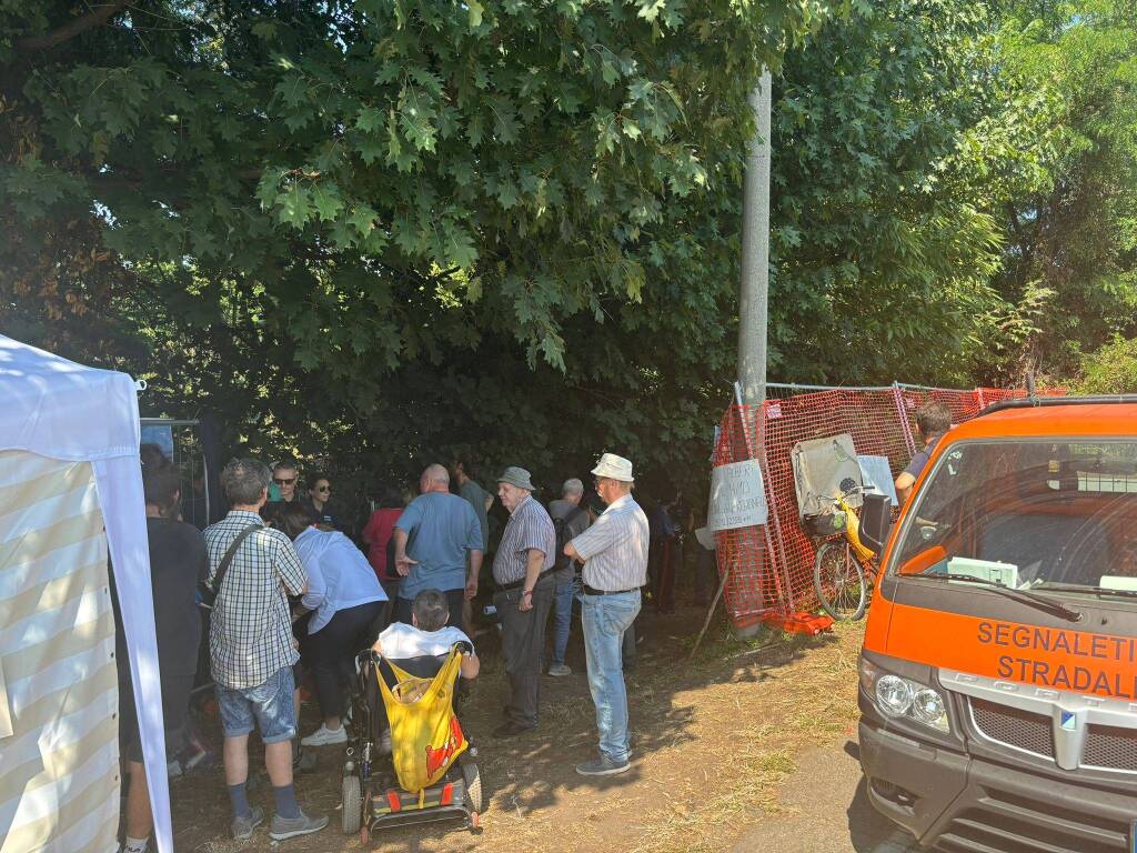 Ripartite le motoseghe in via Curtatone