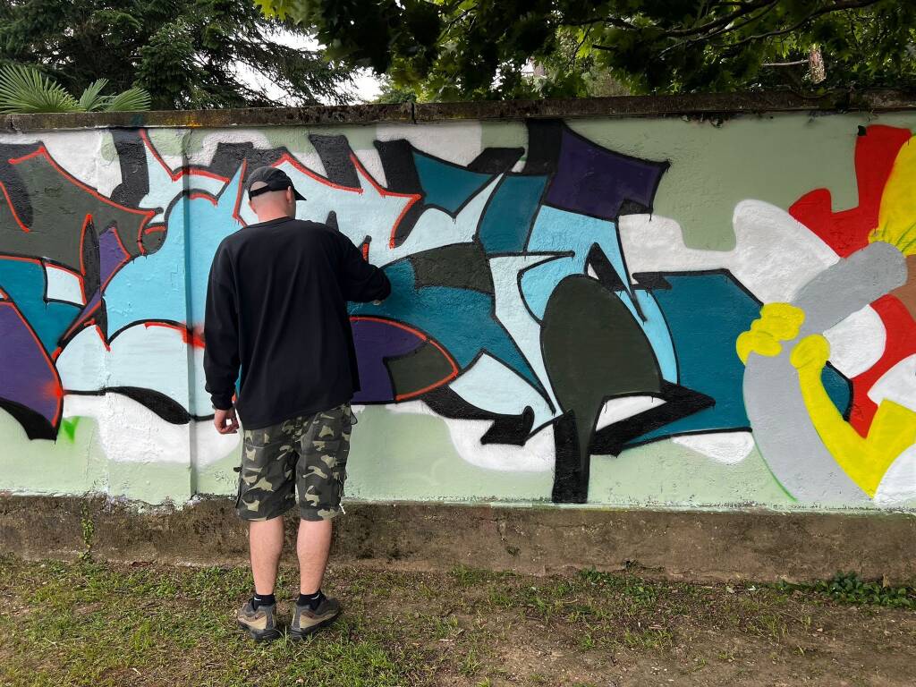 A Lavena Ponte Tresa la festa della street art in riva al Ceresio