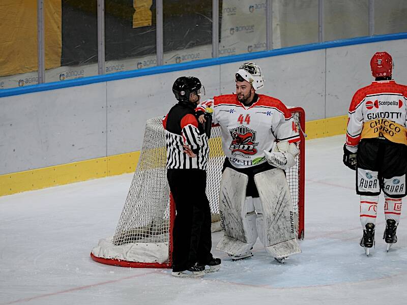 Amichevole hockey Varese contro Bellinzona